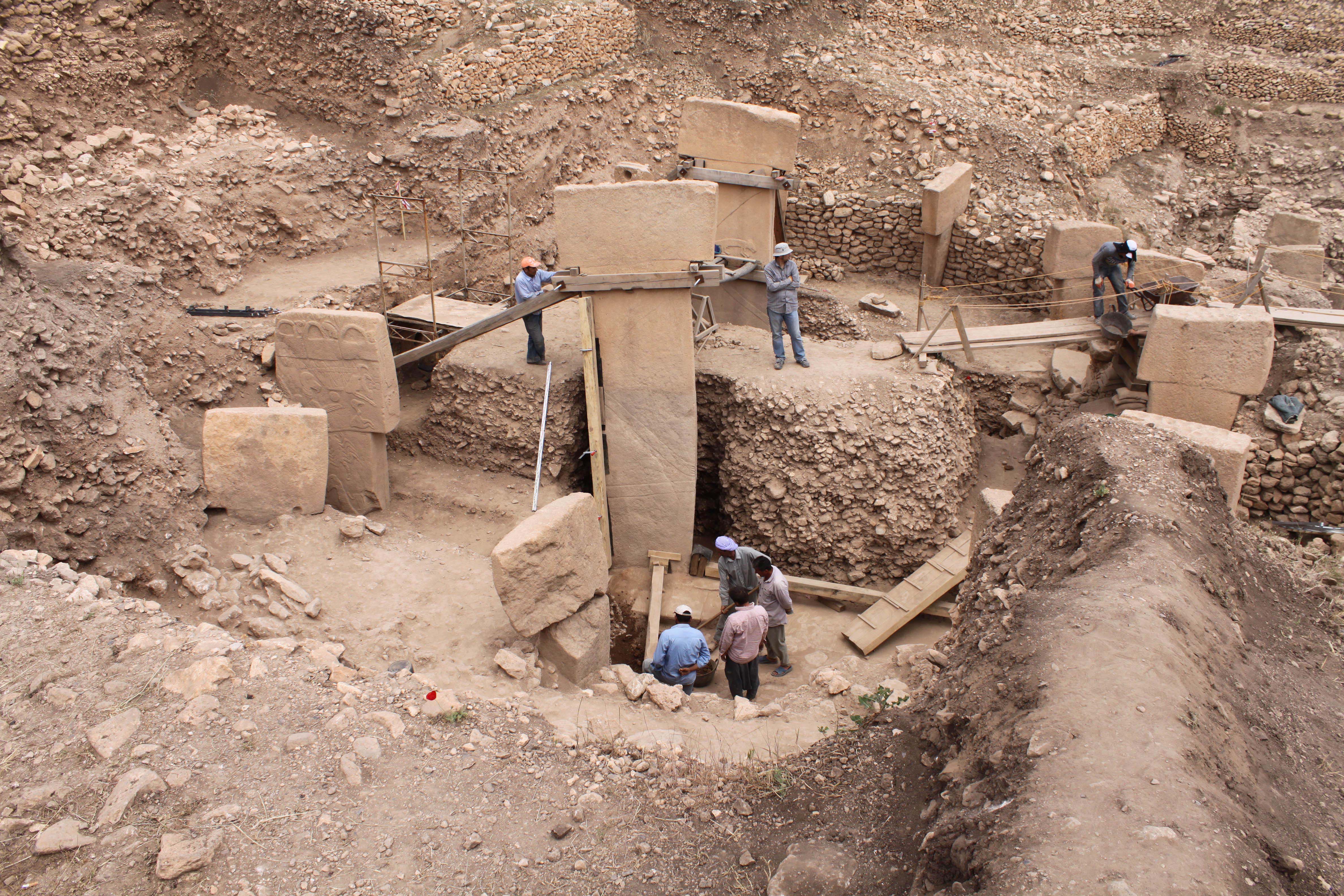 Excavation work